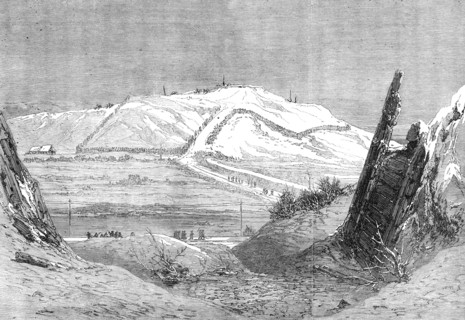 Illustrations of the War in Schleswig by our special artist: the Dannewerk, Redoubt No. 10, 1864. Creator: Unknown.