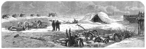 Illustrations of the War in Schleswig by our special artist: the Dannewerk, Redoubt No. 11, 1864. Creator: Unknown.