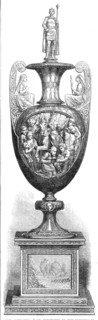 The Alexandra Vase, presented to the Princess of Wales by the Danish residents...Great Britain, 1864 Creator: Unknown.