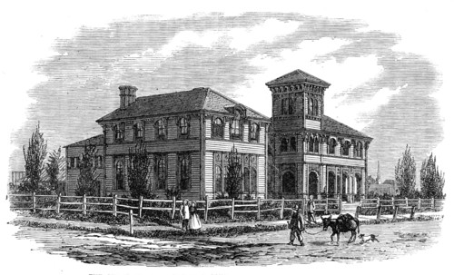 The Christchurch Clubhouse, Canterbury, New Zealand, 1864. Creator: Unknown.