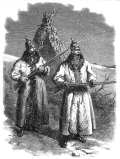 The War in Denmark: Prussian outposts before Düppel: "Wer da?" ("Who goes there?"), 1864. Creator: Frederick John Skill.