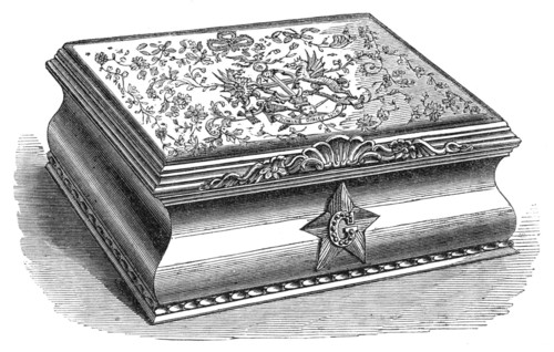 Box in which the freedom of the City [of London] was presented to Garibaldi, 1864. Creator: Unknown.