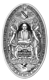 The Seal of the National Shakspeare Committee, 1864. Creator: Unknown.