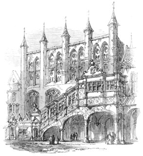 Lübeck: the Rath-Haus, 1864. Creator: Unknown.