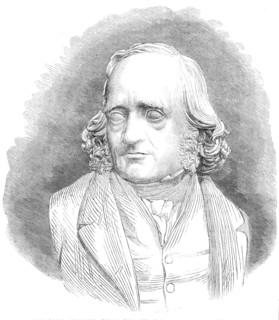 Bust of the late William Hunt, Esq., in the gallery of the Water-Colour Society...by A. Munro, 1864. Creator: Unknown.