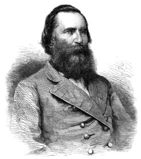 General Longstreet, of the army of the Confederate States of America - from a photograph, 1864. Creator: Unknown.