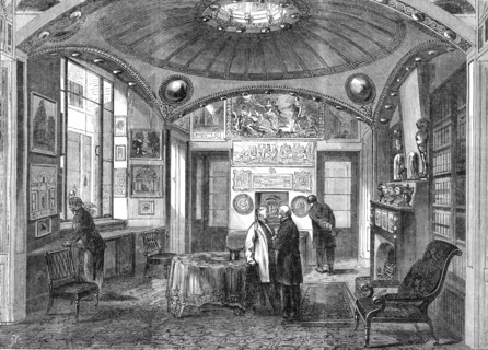 Sir John Soane's Museum in Lincoln’s-Inn-Fields: the Breakfast-Room, 1864. Creator: Smyth.