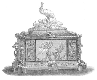Casket presented to the Princess of Wales by the ladies of New South Wales, 1864. Creator: Unknown.