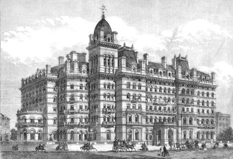 The Langham Hotel, Portland-Place, 1865. Creator: Unknown.