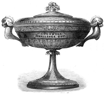 The Cogswell Challenge-Cup of the British North American Rifle Volunteers...Nova Scotia, 1865. Creator: Unknown.