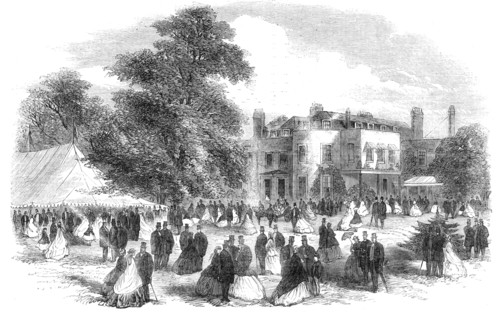 Entertainment given by Mr. Gurney Barclay, at Leytonstone...London City Mission, 1865. Creator: Unknown.