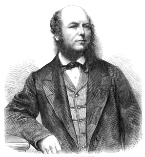The late Mr. Wingrove Cooke, 1865. Creator: Unknown.