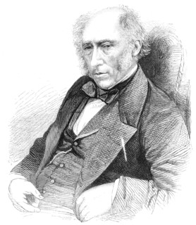 Professor Phillips, F.R.S., President of the British Association for 1865, (1865). Creator: Unknown.