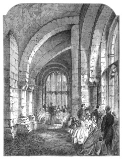 The Gloucester Music Festival: the Clerestory, Gloucester Cathedral, 1865. Creator: Unknown.