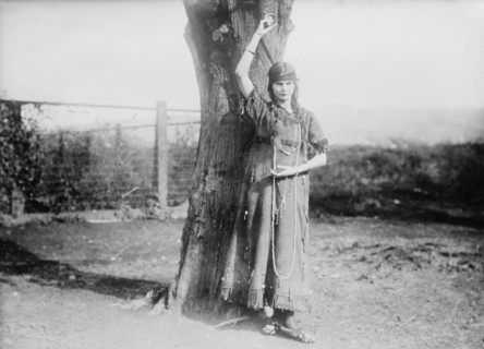 Louise Jorgensen in Indian dress, between c1910 and c1915. Creator: Bain News Service.