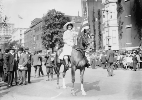 Inez Milholland, 1913. Creator: Bain News Service.