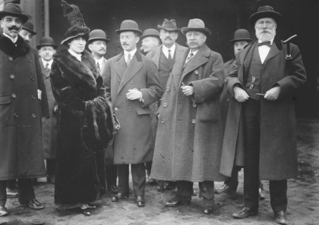 Mme. De Valenzuela, R. Reyes Jr., R. Reyes, J.M. Eder, R.J. Maller, 1913. Creator: Bain News Service.