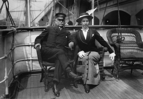 Colgate Hoyt and wife, between c1910 and c1915. Creator: Bain News Service.