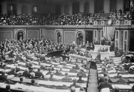 House of Reps. in Session, between c1910 and c1915. Creator: Bain News Service.