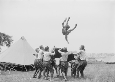 Boy Scouts - Gettysburg, 1913. Creator: Bain News Service.