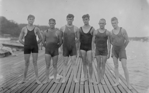 J.A. Zimrock, G. Hager, Rex Cropsey, C. Ash, H. Knecht, J.C. Wheatley, 1913. Creator: Bain News Service.