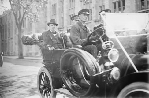 Viscount Haldane at West Point, 1913. Creator: Bain News Service.