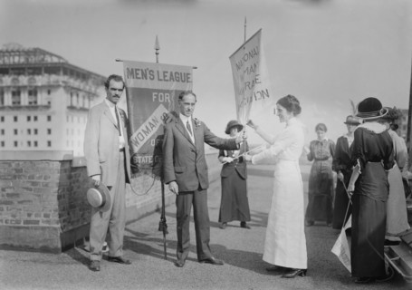 R.C. Beadle, A.H. Brown, Frances Bjorkman, 1913. Creator: Bain News Service.
