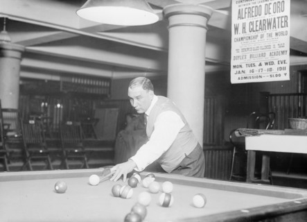 W.H. Clearwater - pool, 1911. Creator: Bain News Service.