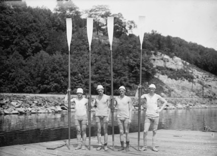 Columbia Varsity four (1913), 1913. Creator: Bain News Service.