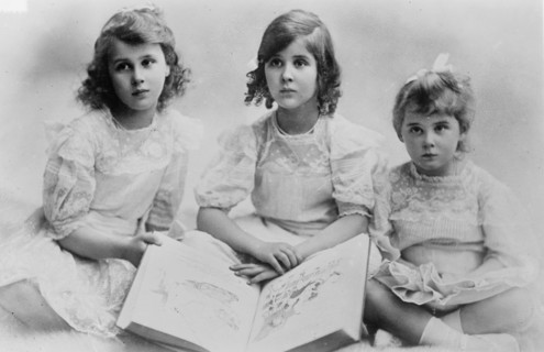 Daughters of Prince and Princess of Greece: Olga, Eliy, & Marina, between c1910 and c1915. Creator: Bain News Service.