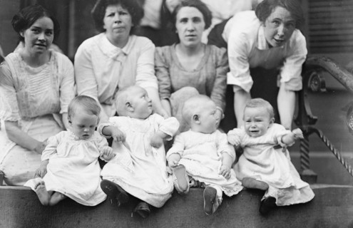 East Side Babies, between c1910 and c1915. Creator: Bain News Service.