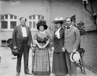 Judge Wade, Mrs. Mack, Mr. & Mrs. Perry Belmont, between c1910 and c1915. Creator: Bain News Service.