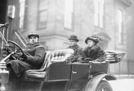 Com'r Kath. Davis & Deputy Lewis, between c1910 and c1915. Creator: Bain News Service.
