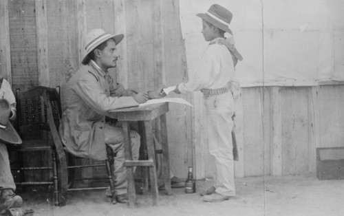 Mexican soldier -- 16 yrs. old, between c1910 and c1915. Creator: Bain News Service.