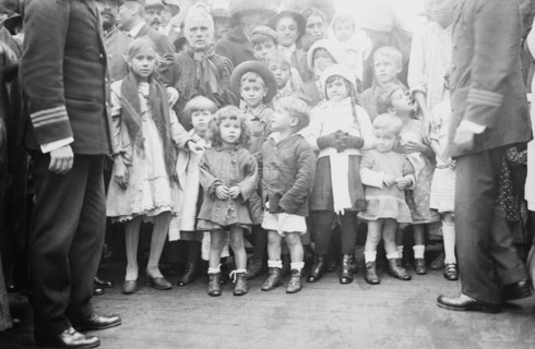 Survivors of Balmes, 1913. Creator: Bain News Service.