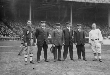 Umpires, World Series, '13, 1913. Creator: Bain News Service.