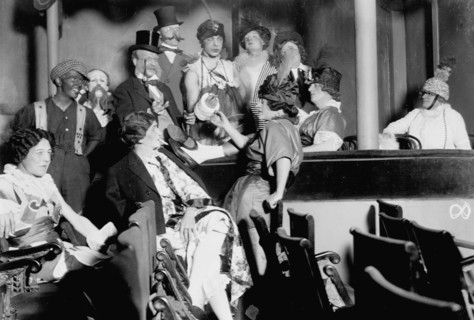 Illustrators at play, 1914. Creator: Bain News Service.