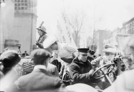 Maude Malone, Suffrage Meeting, 1914. Creator: Bain News Service.