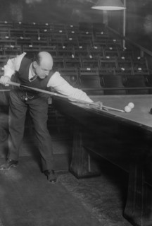 Morris Brown -- playing pool, between c1910 and c1915. Creator: Bain News Service.