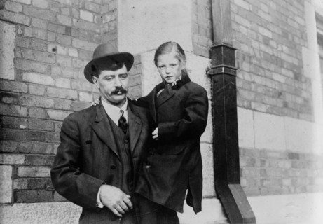Robt. W. Crellin who rescued little girl, Florence L. Barbour, 1914. Creator: Bain News Service.