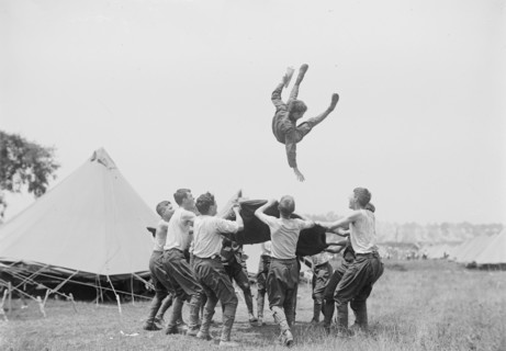 Boy Scouts - Gettysburg, 1913. Creator: Bain News Service.