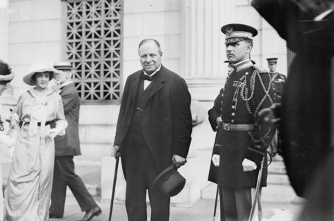 Viscount Haldane - West Point, 1913. Creator: Bain News Service.