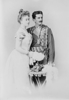 Prince Danilo and wife, 1910. Creator: Bain News Service.
