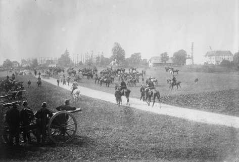 Austrian artillery, between c1910 and c1915. Creator: Bain News Service.