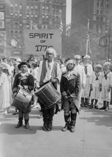 Spirit of '76 [parade], 1917. Creator: Bain News Service.