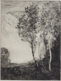 Remembrance of Italy (Souvenir d'Italie), 1866. Creator: Jean-Baptiste-Camille Corot.