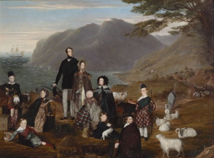 The emigrants, 1844. Creator: William Allsworth.