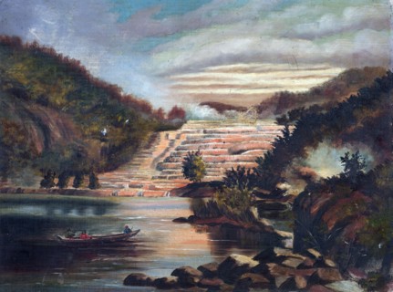Pink terraces,  c1885. Creator: Unknown.