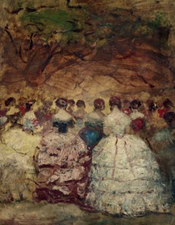 A Fete at the Tuileries, 1856. Creator: Adolphe Monticelli.