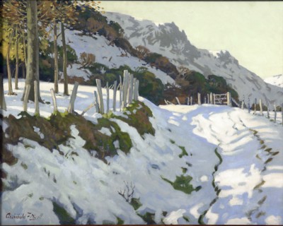 Peninsula, winter, c1932. Creator: Archibald Frank Nicoll.